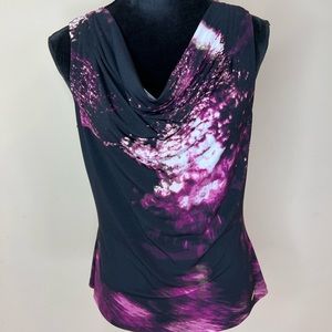 𝅺Calvin Klein front drape top